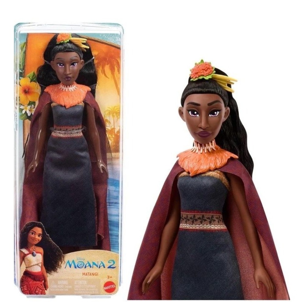 Disney Moana 2 Matangi 12" Doll with Removable Outfit & Cape Mattel 2024 New